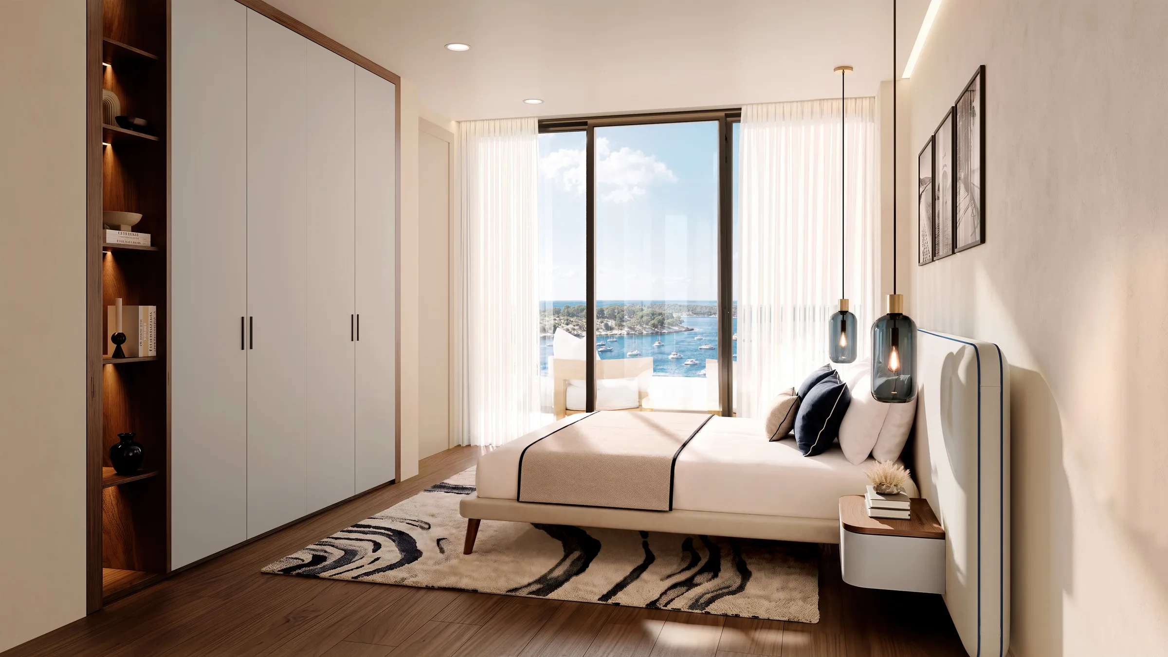 Port de Plaisance 1-bedroom condo bedroom, Sint Maarten Port de Plaisance 1-bedroom condo bedroom, Sint Maarten