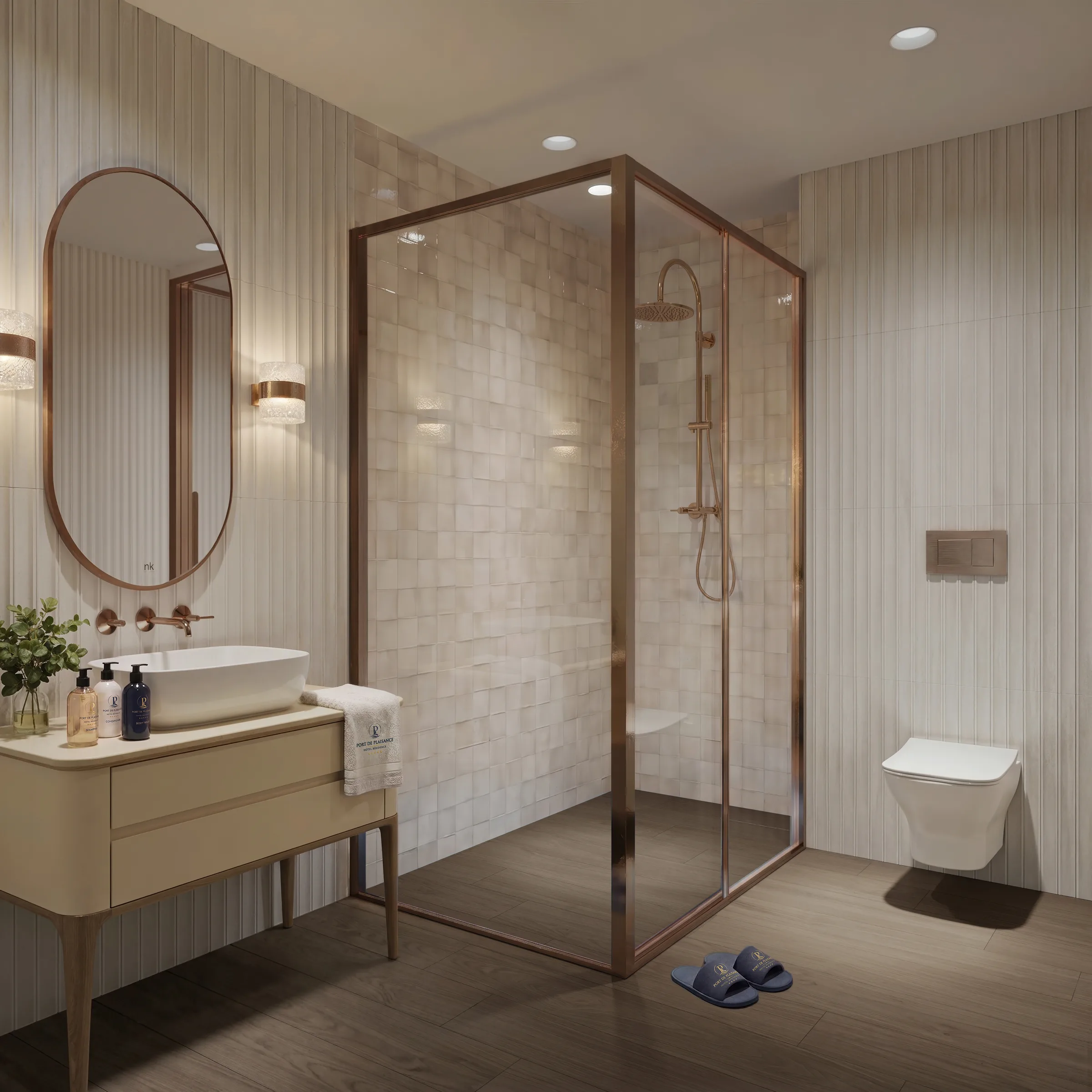 Port de Plaisance 2-bedroom condo bathroom, Sint Maarten Port de Plaisance 2-bedroom condo bathroom, Sint Maarten